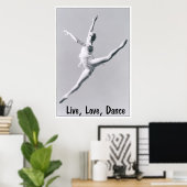 Live, Love, Dance 2 Poster (Thuiskantoor)