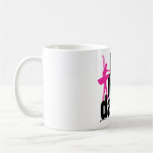Live, Love, Dance Ballerina Koffiemok (Links)