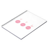 Live Love Dance Ballerinas - Roze - Notitieboek (Linkerzijde)