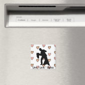 Live Love Dance - Ballroom Couple Magnet (Insitu (Vaatwasser))