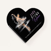 Live, Love, Dance Dagboek Notitieboek (Voorkant)
