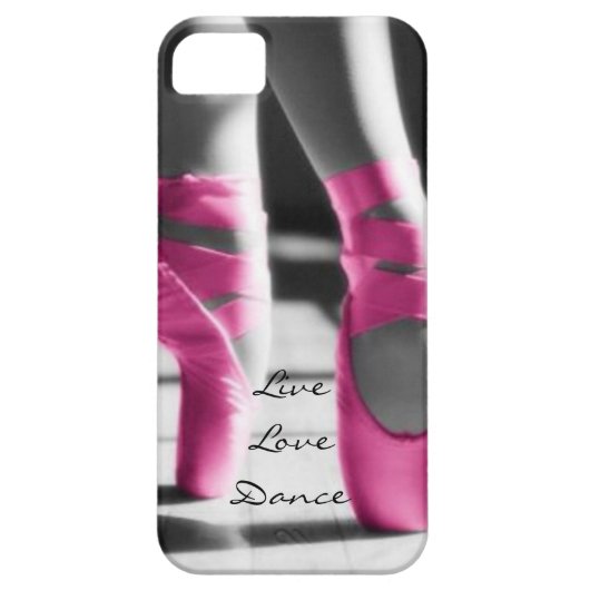 Live Love Dance iPhone 5 Hoesjes (Achterkant)