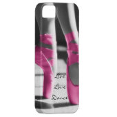 Live Love Dance iPhone 5 Hoesjes (Back/Rechts)