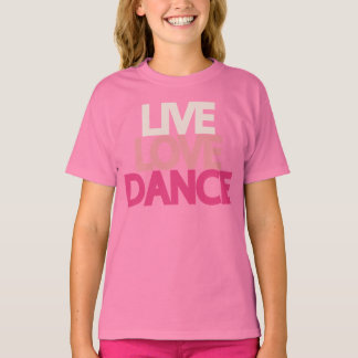 Live Love Dance Youth Ringer T-shirt
