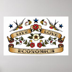 Live Love Economics Poster