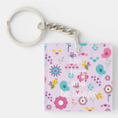 Live, Love en wees blij Sleutelhanger (voorkant)