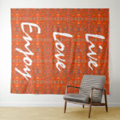 live love enjoy wandkleed (In Situ (horizontaal))