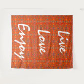 live love enjoy wandkleed (Voorkant (horizontaal))