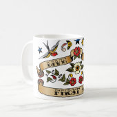 Live Love First Aid Koffiemok (Voorkant links)