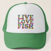 Live Love Fish Trucker Pet (Voorkant)