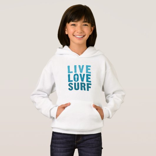 Live, Love God, Surven Sweatshirt (Voorkant volledig)