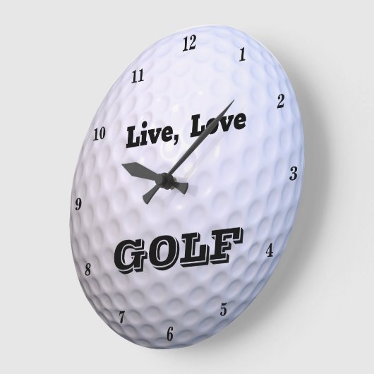 Live, Love GOLF Grote Klok (Hoek)