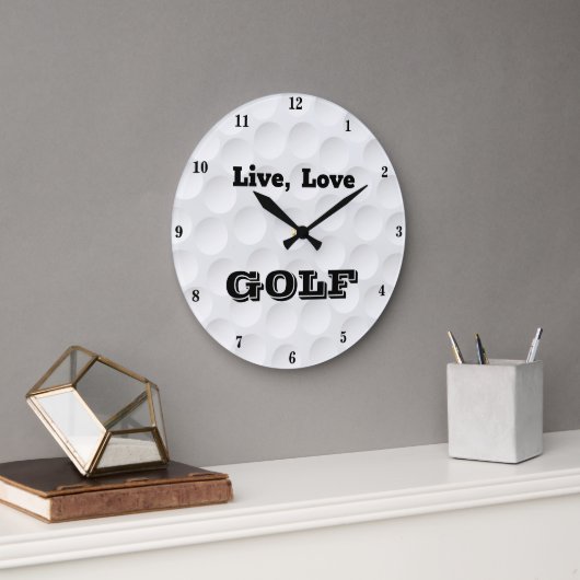 Live, Love GOLF Grote Klok (Kantoor)