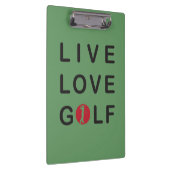 Live love golf klembord (Rechts)