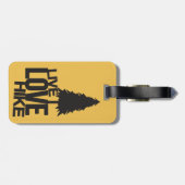 Live Love Hike | Hiking Bagagelabel (Achterkant horizontaal)