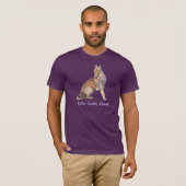 Live Love Howl Fun Quote Howling Coyotes T-shirt (Voorkant volledig)