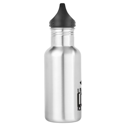 Live Love Ice Schaats | Schatting in figuur 1 Waterfles (Links)