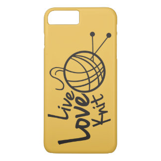 Live Love Knit | Knitting iPhone 8/7 Plus Hoesje