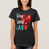 LIVE LOVE LAB - LABLIFE T-SHIRT (Voorkant)
