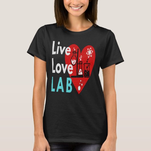 LIVE LOVE LAB - LABLIFE T-SHIRT (Voorkant)