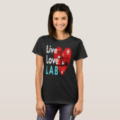 LIVE LOVE LAB - LABLIFE T-SHIRT (Voorkant volledig)