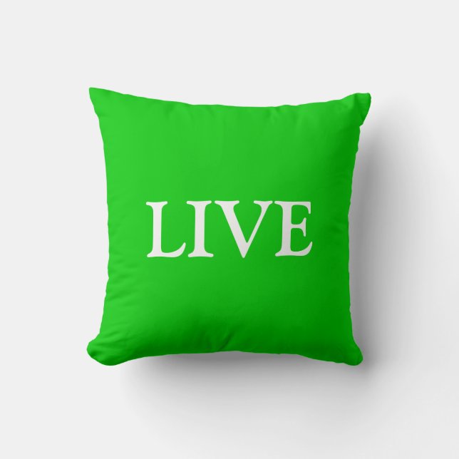 Live love lach kussen set (1 van 3) (Voorkant)