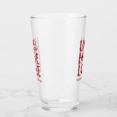 Live Love Lake - Nautical Valentijnsdag Glas (Links)