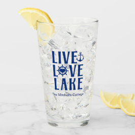 Live Love Lake - Nautilus Boot Stuurwiel Glas