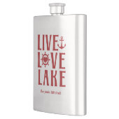 Live Love Lake - Vaardagse Valentijnsdag Boot Flacon (Links)