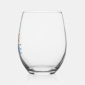 Live Love Latke Hanukkah Design Wijnglas Zonder Voet (Links)