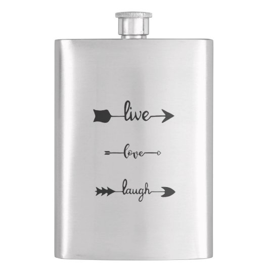 Live Love Laugh Arrows Flacon (Voorkant)