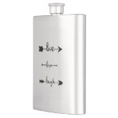 Live Love Laugh Arrows Flacon (Links)