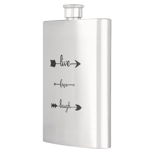 Live Love Laugh Arrows Flacon (Links)