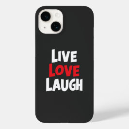 Live Love Laugh Case-Mate iPhone 14 Hoesje