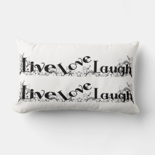LIVE LOVE LAUGH Design Slaapkamer of Couch Kussen