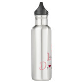 Live Love Laugh Drink Rode wijn Waterfles (Links)