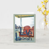 Live Love Laugh Groetjes Kaart (Gele Bloem)