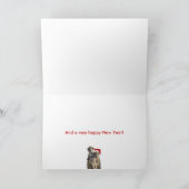 Live Love Laugh - Meerkat Feestdagen Kaart (Binnen)