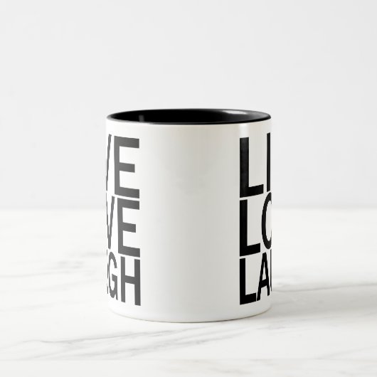 Live Love Laugh mok (Center)