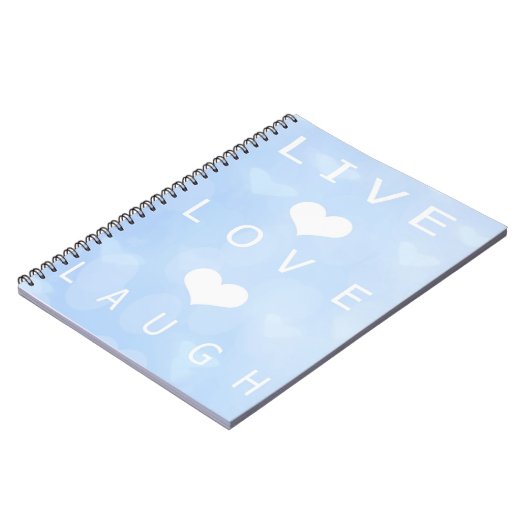 Live Love Laugh notebook Notitieboek (Linkerzijde)