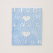 Live Love Laugh Puzzle Legpuzzel (Verticaal)
