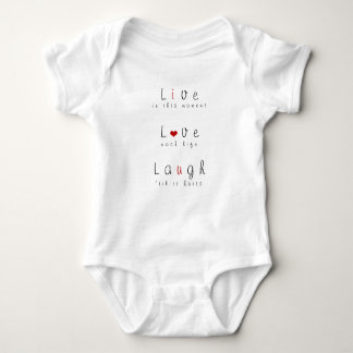 Live, Love, Laugh Romper