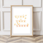 Live Love Laugh Schattig Notedry Poster