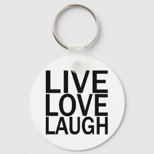 Live Love Laugh Sleutelhanger