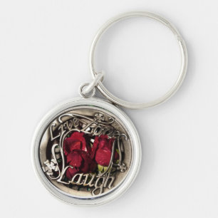 Live Love Laugh Sleutelhanger