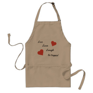Live Love Laugh Standaard Schort
