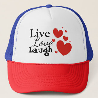 Live Love Laugh Trucker Pet