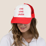 Live Love Laugh Trucker Pet<br><div class="desc">Live Love Laugh</div>