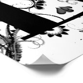 Live Love Laugh Wall Poster Mural Banner style (Hoek)