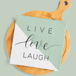 Live Love Laught Positive Motivation Mint Quote Theedoek<br><div class="desc">Live Love Laught Positive Motivation Mint Quote</div>